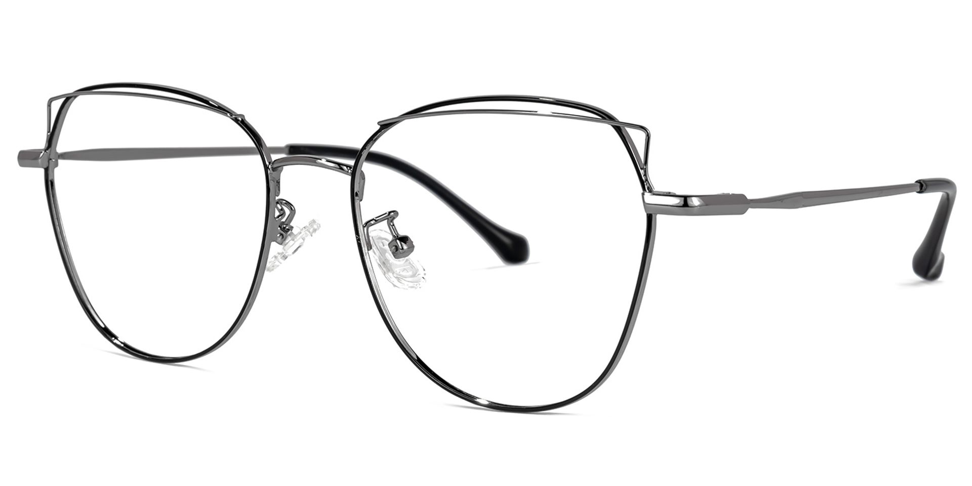 Denson Lunettes Noir Cateye1