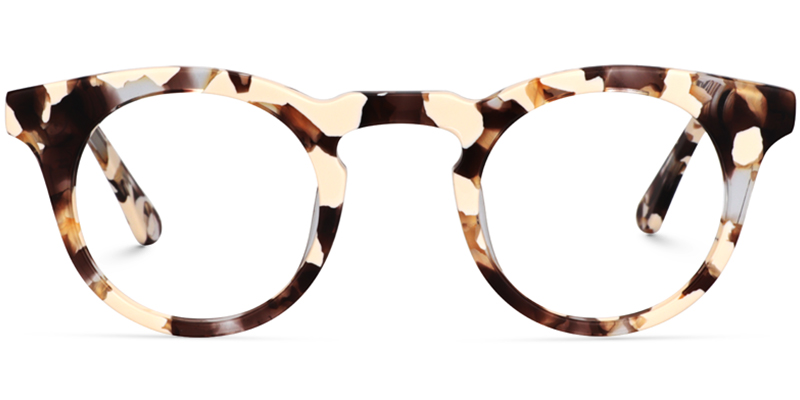 Abigail Lunettes rondes Tortoise0