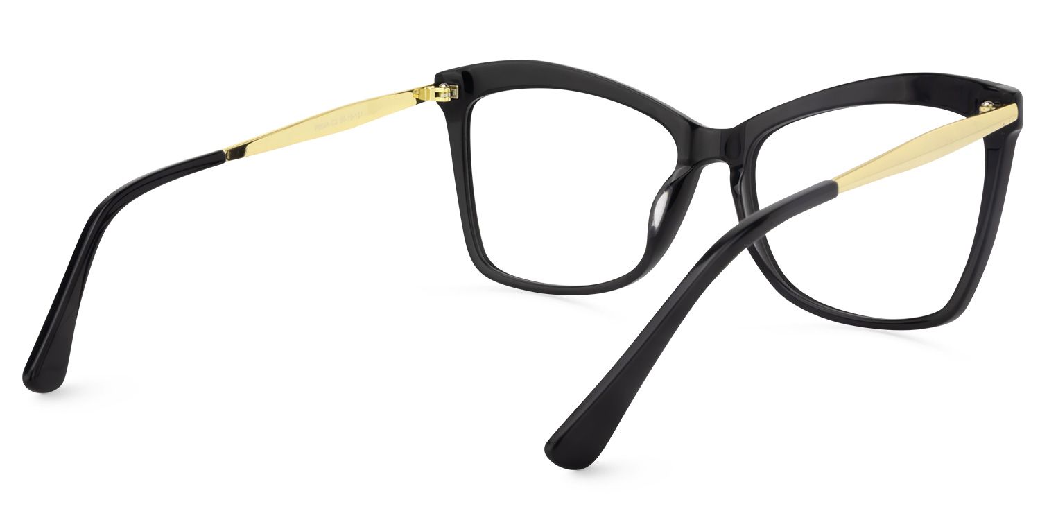 Isaebella Noir Papillon Lunettes3