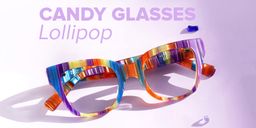 Nereyda Bleu Cat-eye lunettes1