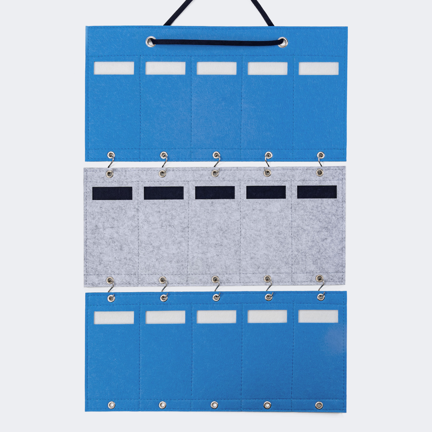 ZEELOOL Pratique bleu Classes Sacs suspendus
