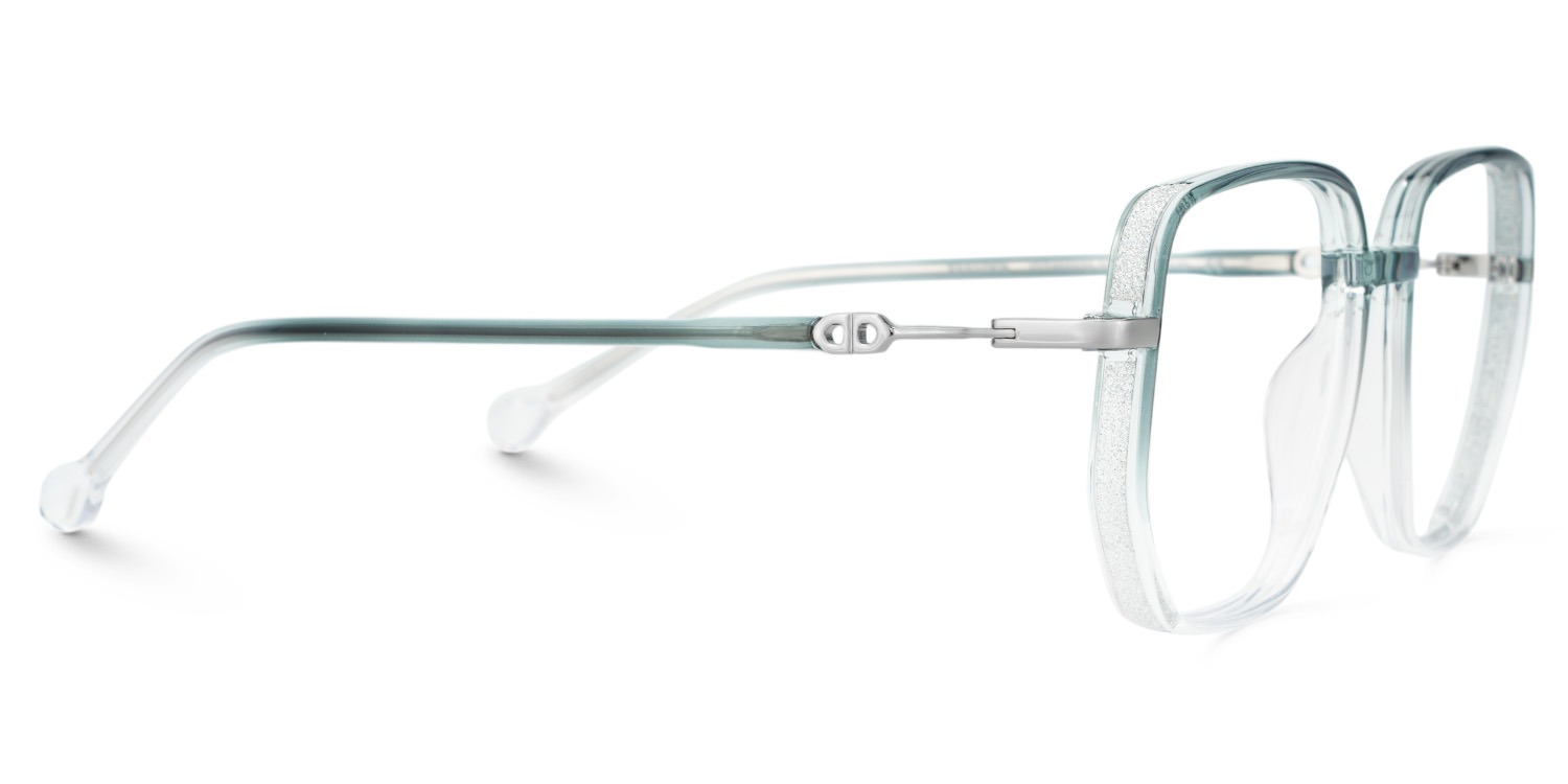 Joana Bleu Géométrique Lunettes4