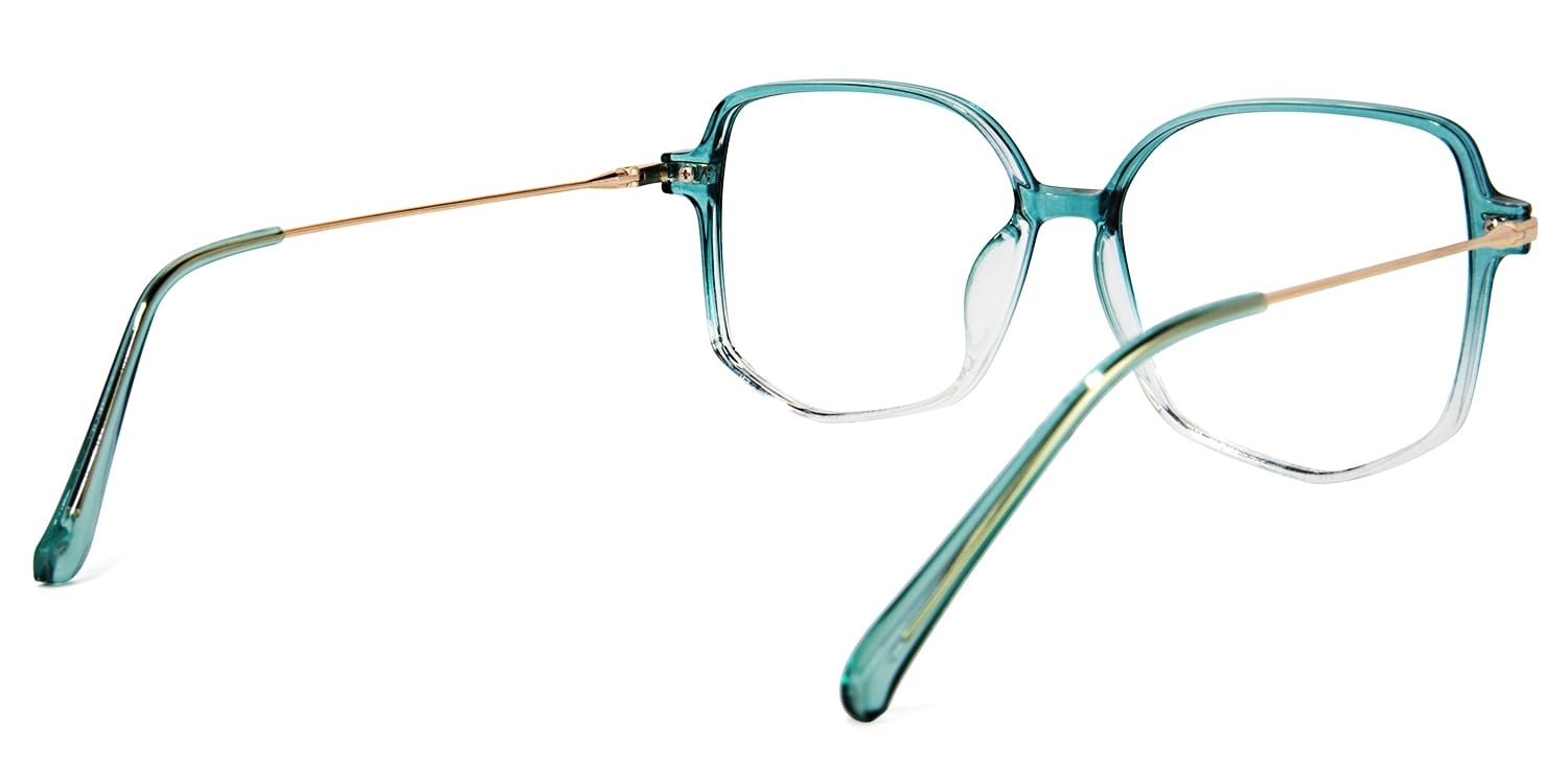 Payton Vert Géométrique Lunettes6