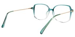 Payton Vert Géométrique lunettes4