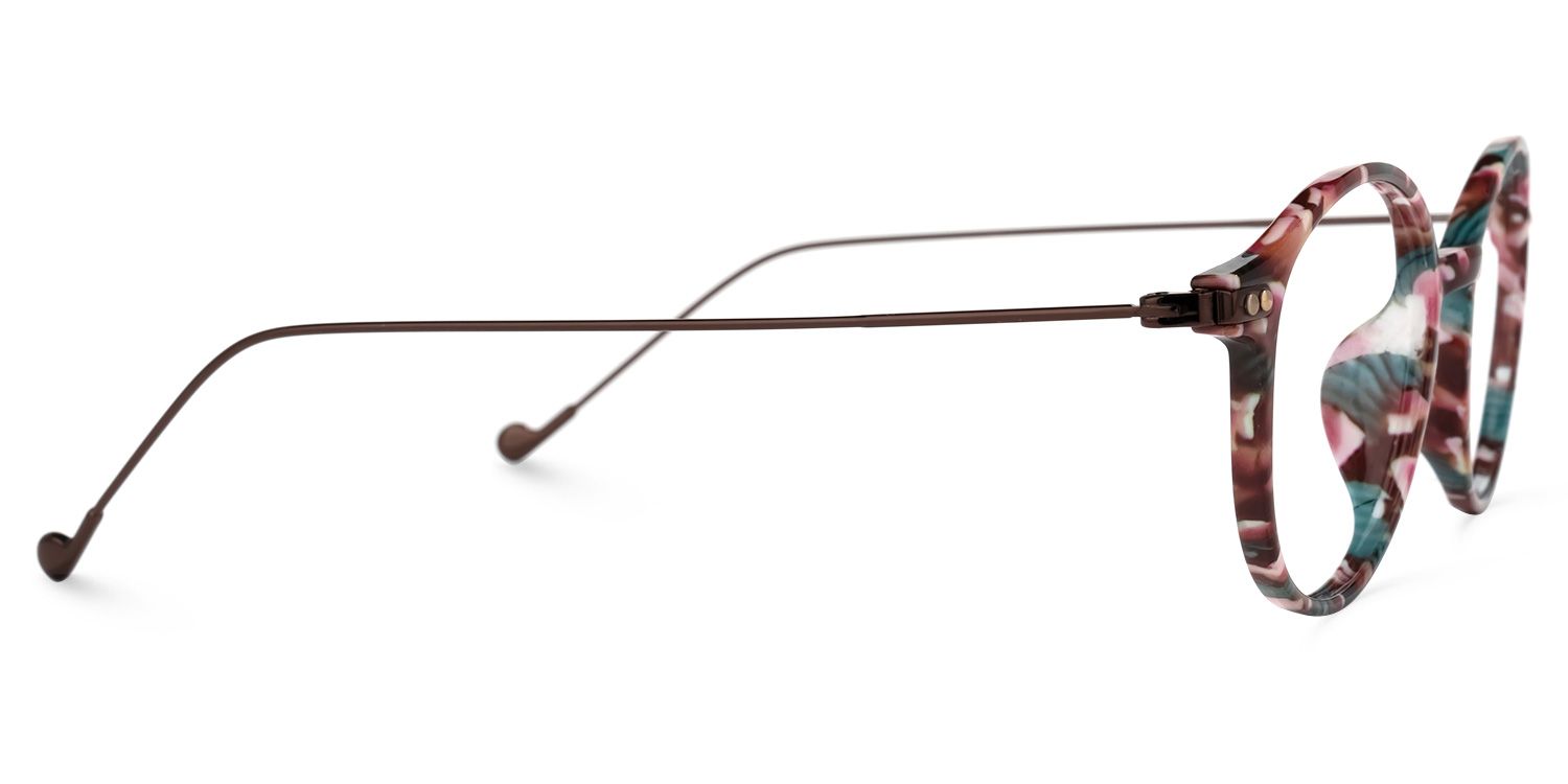 Sydnie Floral Ronde Lunettes2