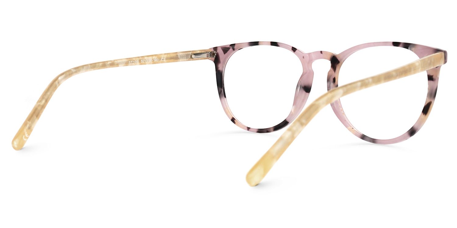 Ralph Rose Tortue Ronde Lunettes2