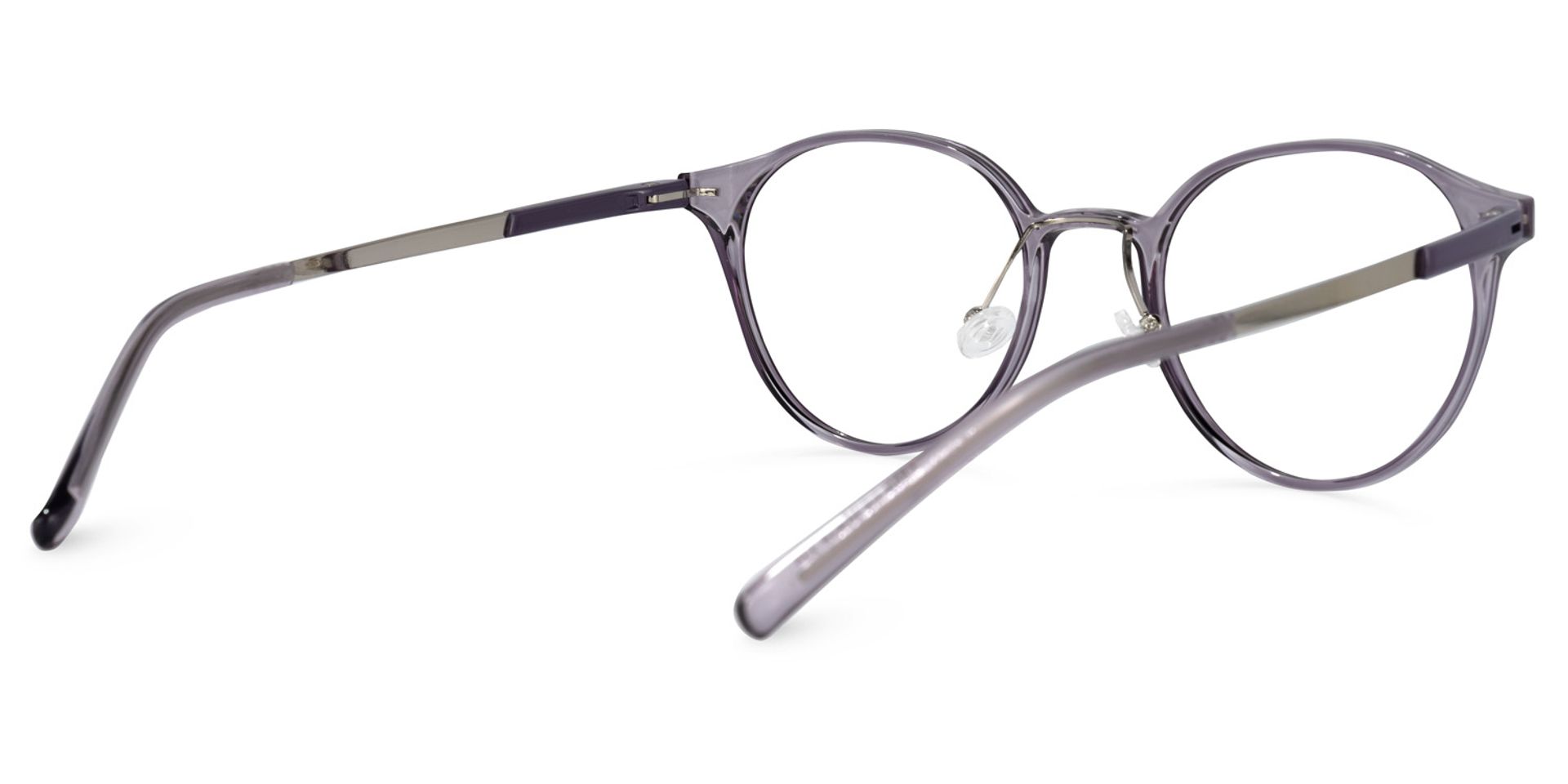 Laszlo Lunettes rondes Purple Crystal3