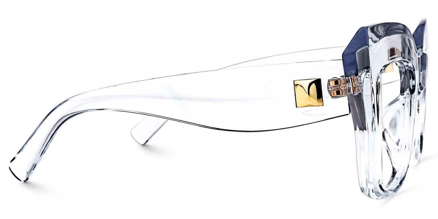 Alberta Cristal Cateye Lunettes3