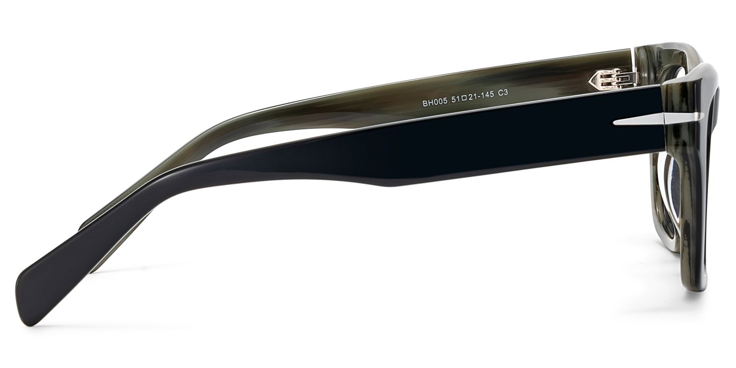 Renzo Noir Rectangle Solaires3