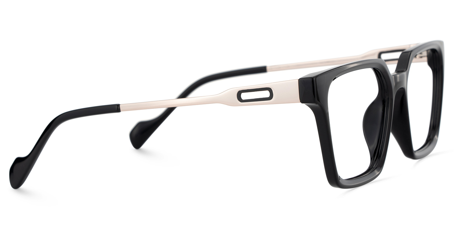 Mabel Noir Carré Lunettes3