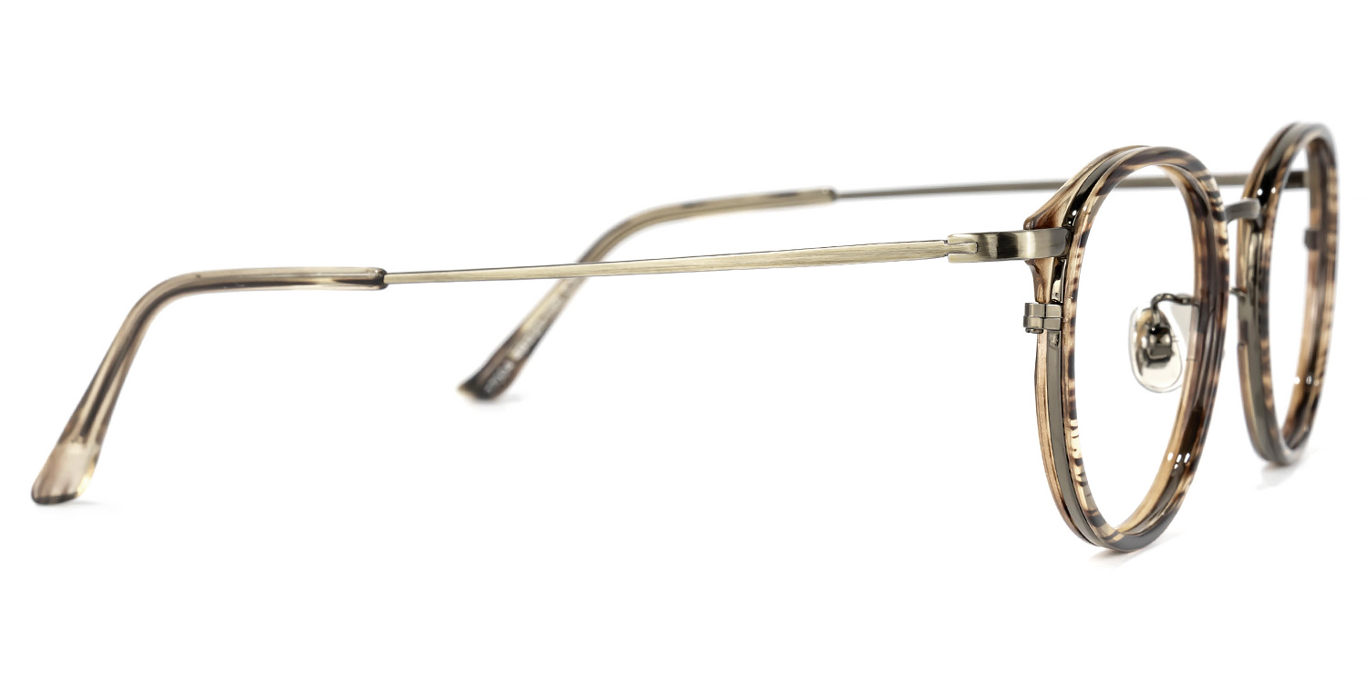 Xantara Lunettes rondes écaille noire 2