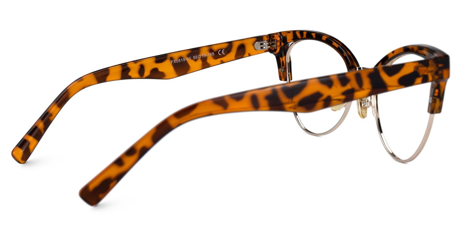 Charlene Lunettes de vue de chat tortue4