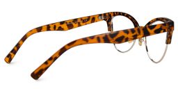 Charlene Tortoise Browline lunettes4