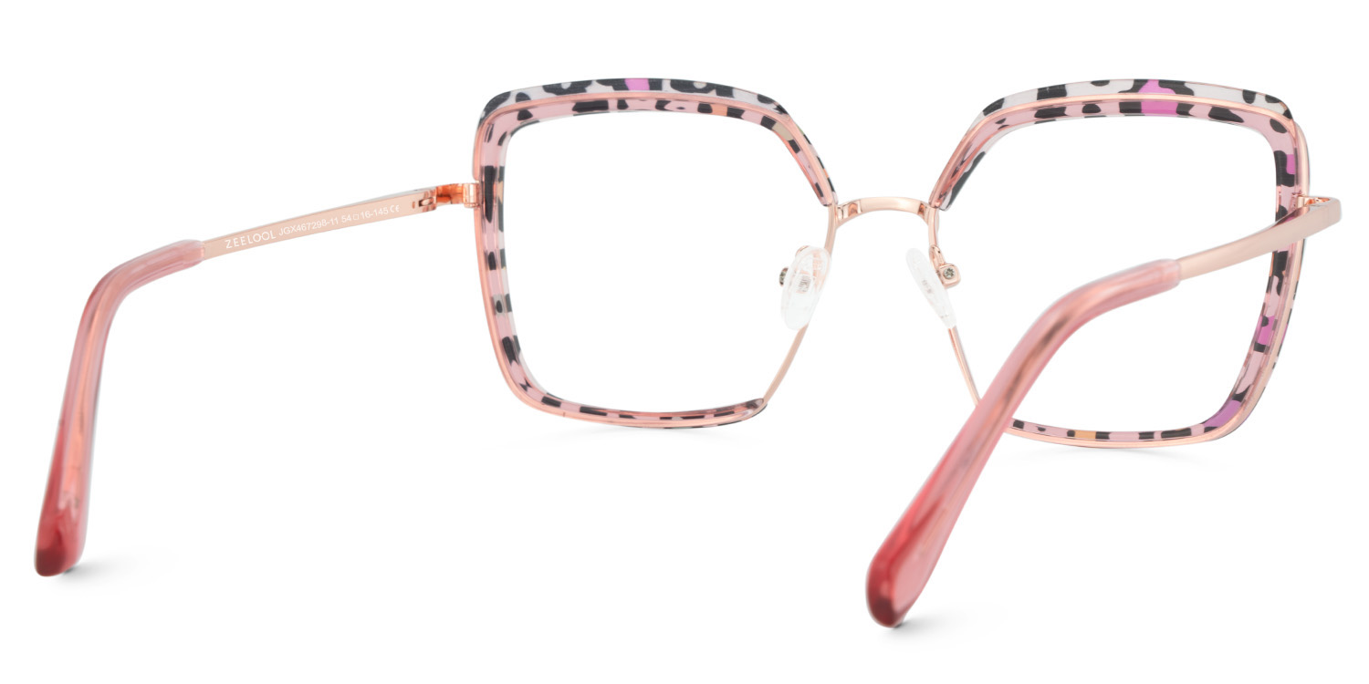 Cordaro Rose Léopard Carré Luenttes4