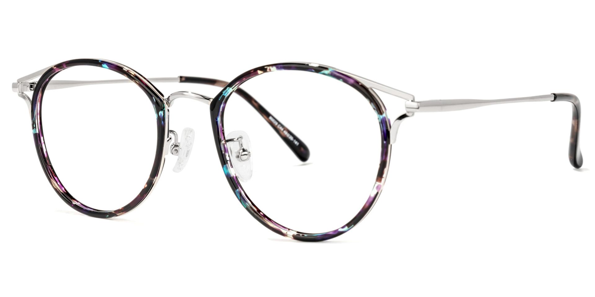 Quaneisha Lunettes rondes Noir Tortoise 1