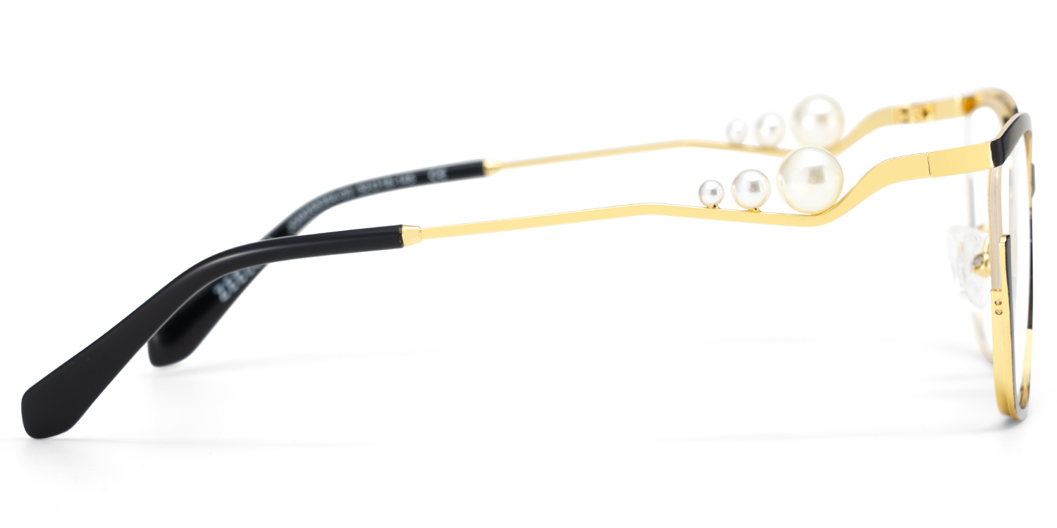 Aria Noir Papillon Lunettes3