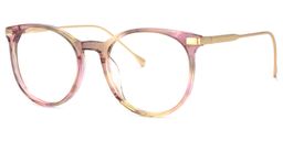 Lenid Rose Floral Ronde lunettes1