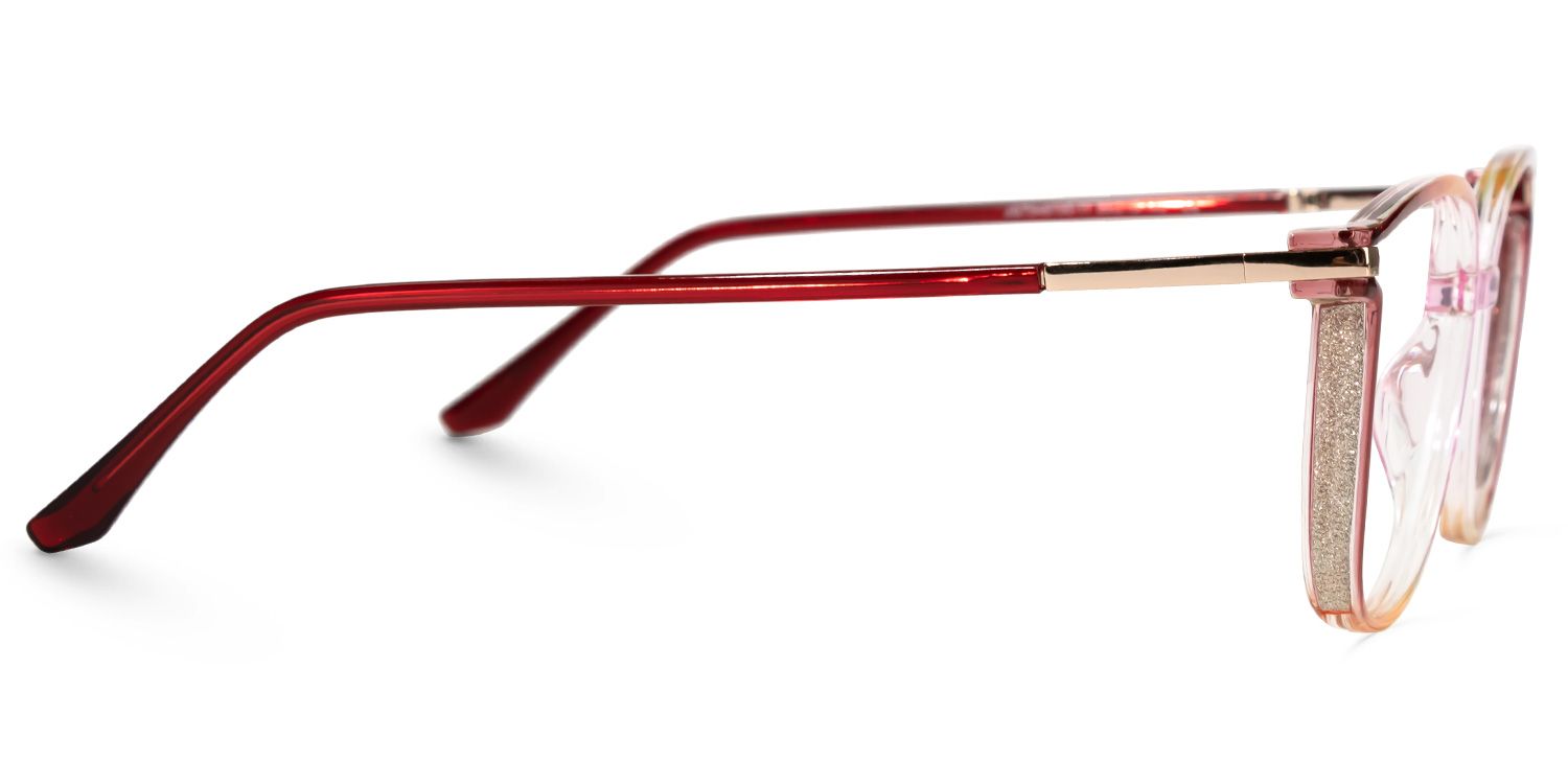 Rodz Rouge-Jaune Carré Lunettes2