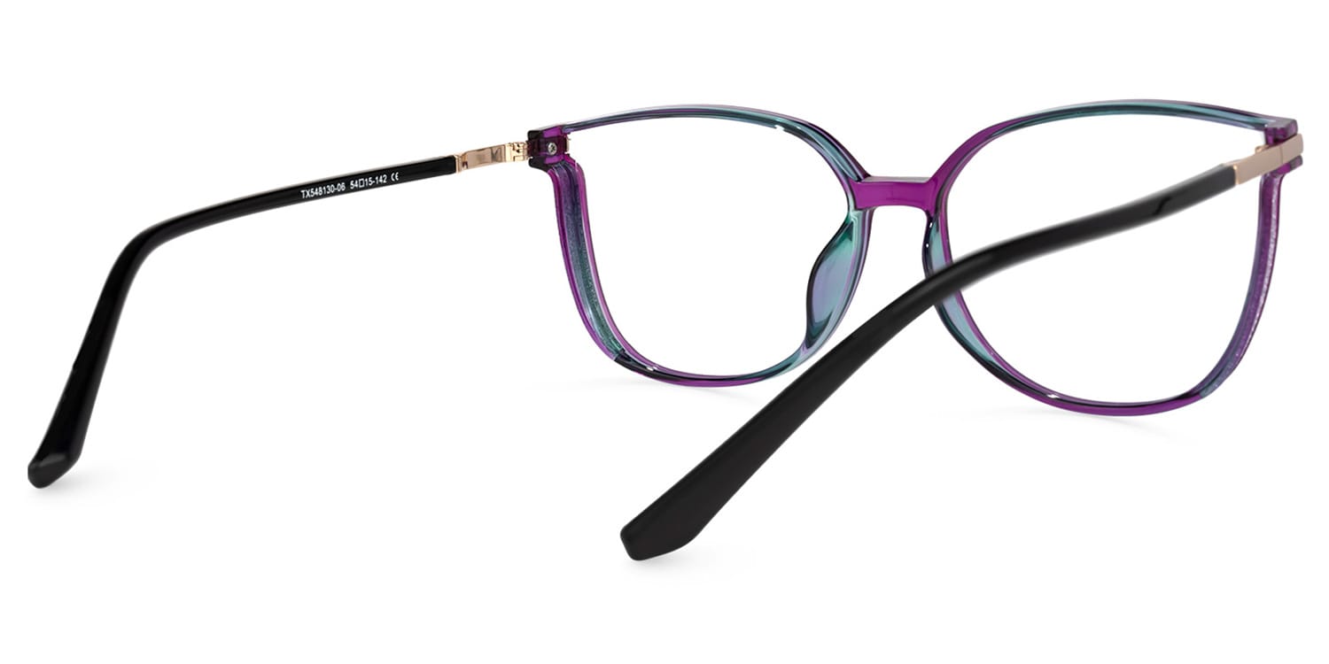 Rodz Violet Carré Lunettes3