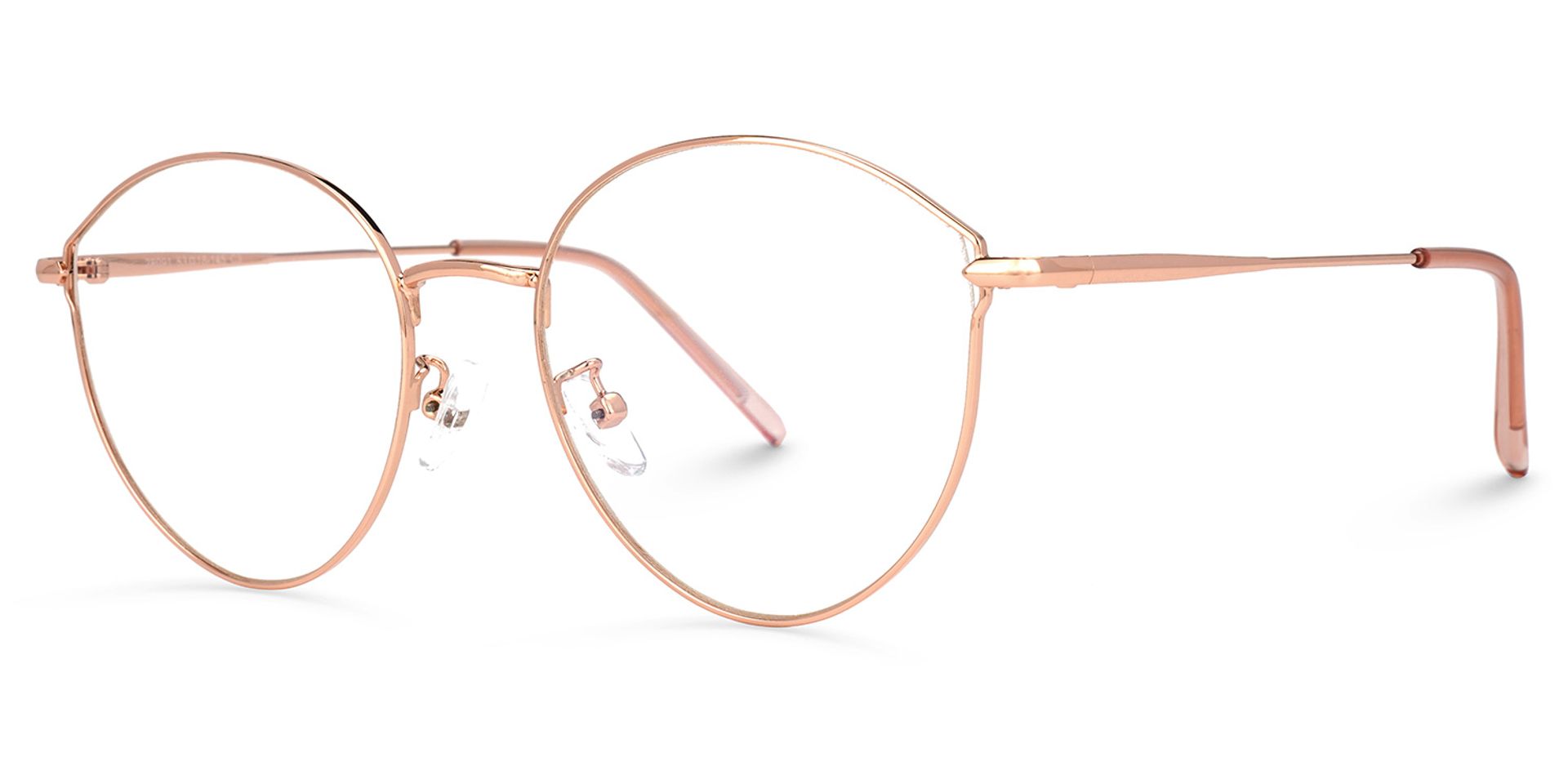 Riordan Or Rose Ronde Lunettes1