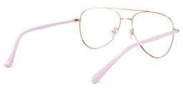 Paige Rose Aviateur lunettes4