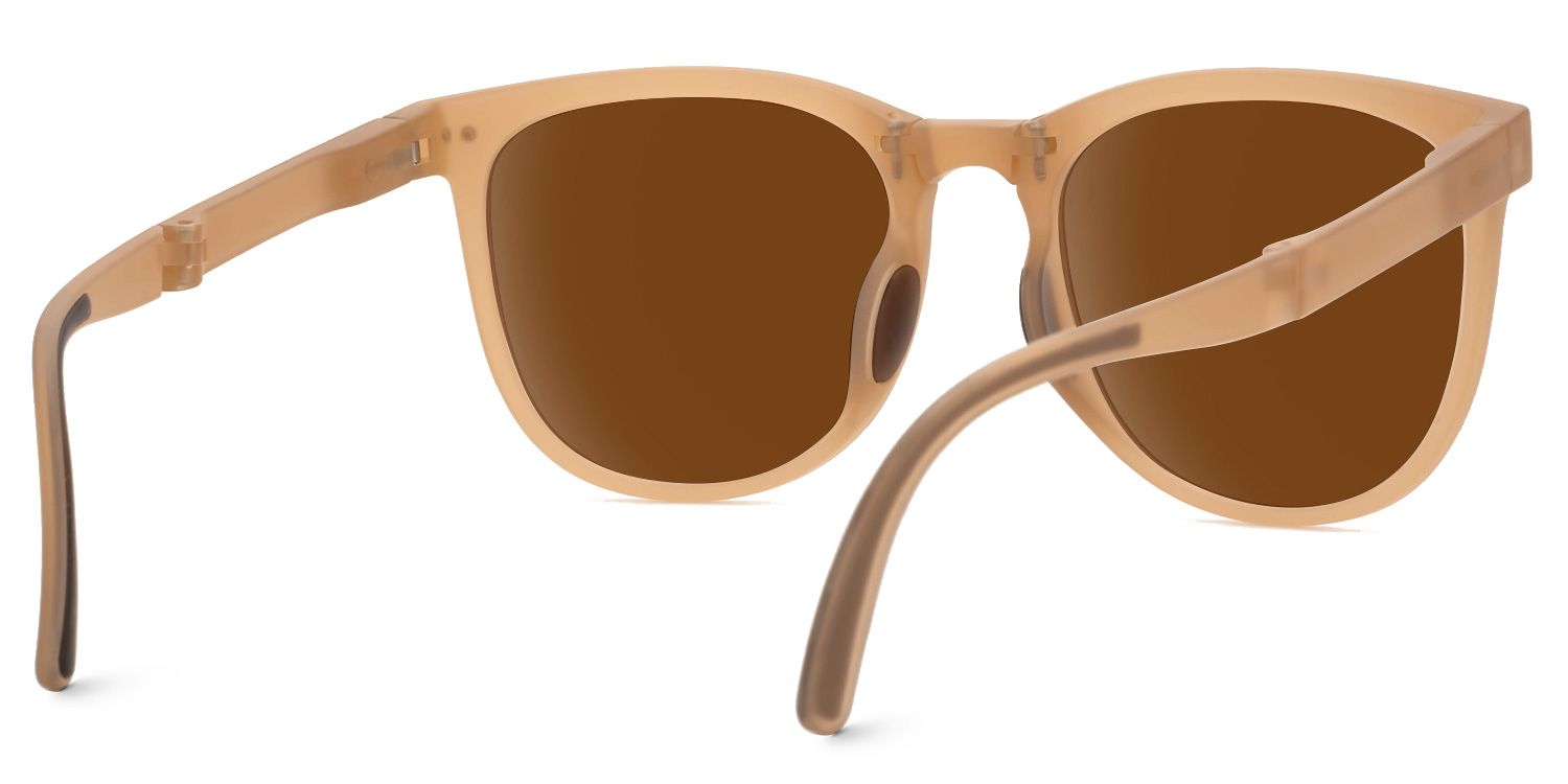 Lunettes de soleil Tr90 Beige Lindzy | ZEELOOL4