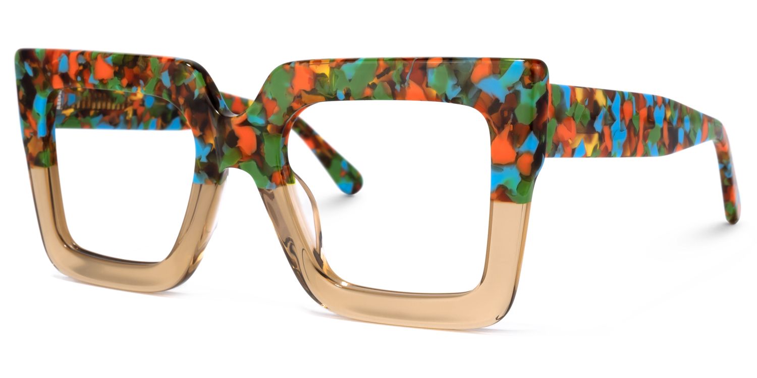 Brandon Floral Carré Lunettes3