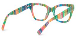 Nereyda Vert Cat-eye lunettes4