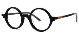 Otto Noir Ronde lunettes1