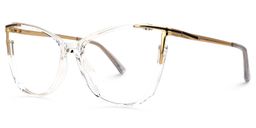 Yomary Cristal Cat-eye lunettes1