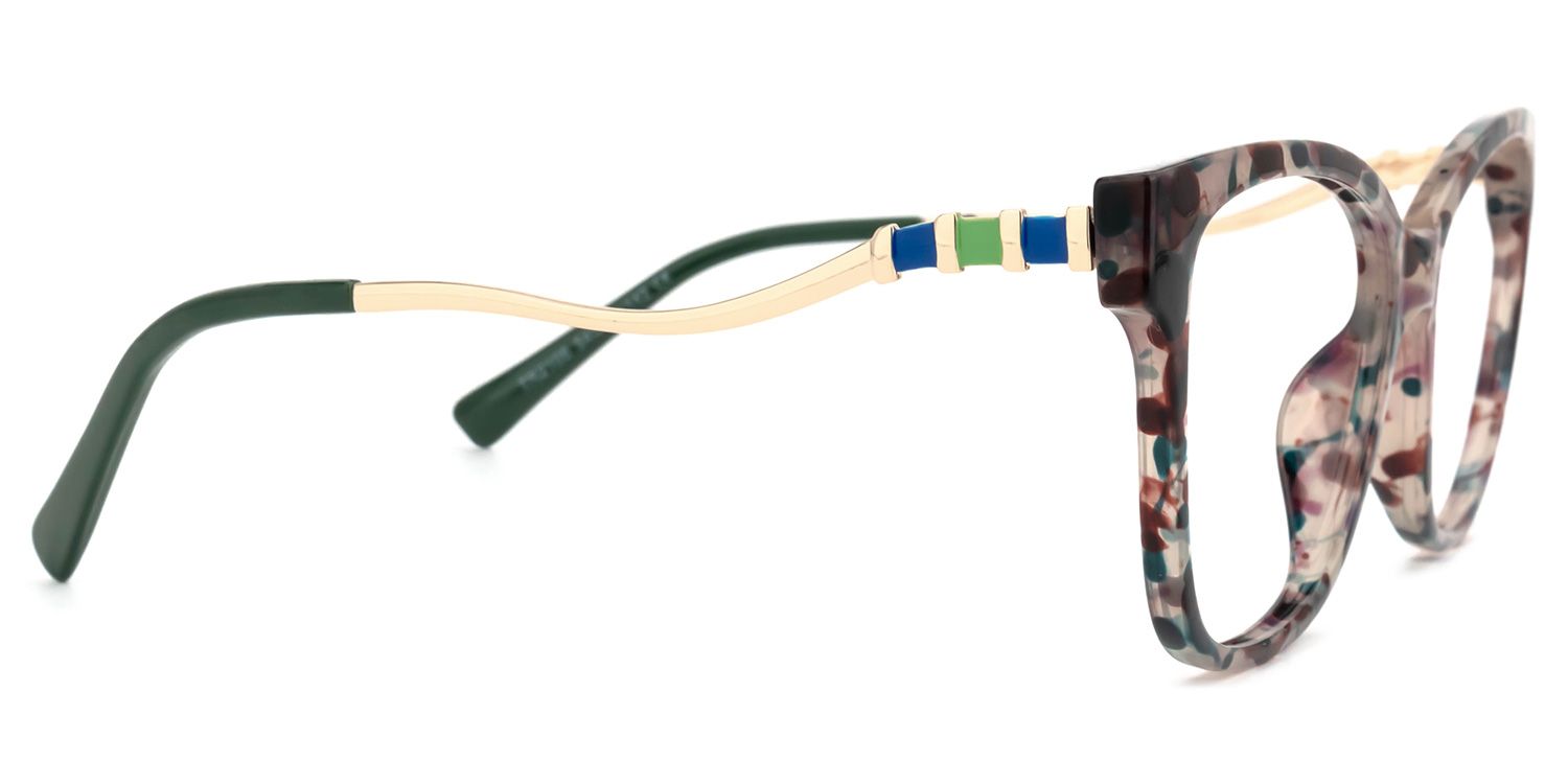 Calene Tortue Cateye Lunettes2