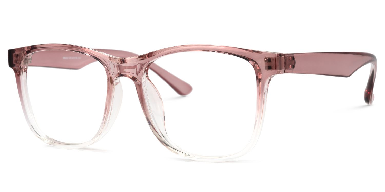 Vaile Lunettes carrées roses1