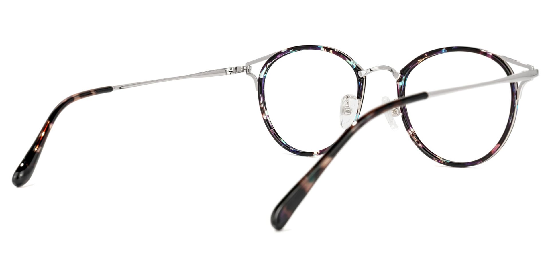 Quaneisha Lunettes rondes Noir Tortoise 3