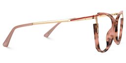 Yomary Rose-Tortue Cat-eye lunettes2