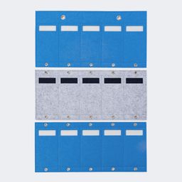 Pratique bleu Classes Sacs suspendus2