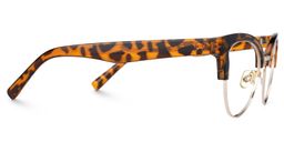 Charlene Tortoise Browline lunettes3