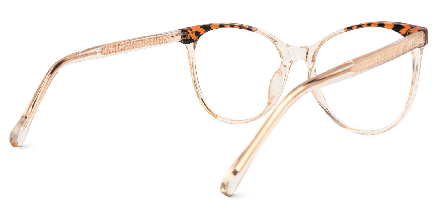 Nelson Cristal Cateye Lunettes3