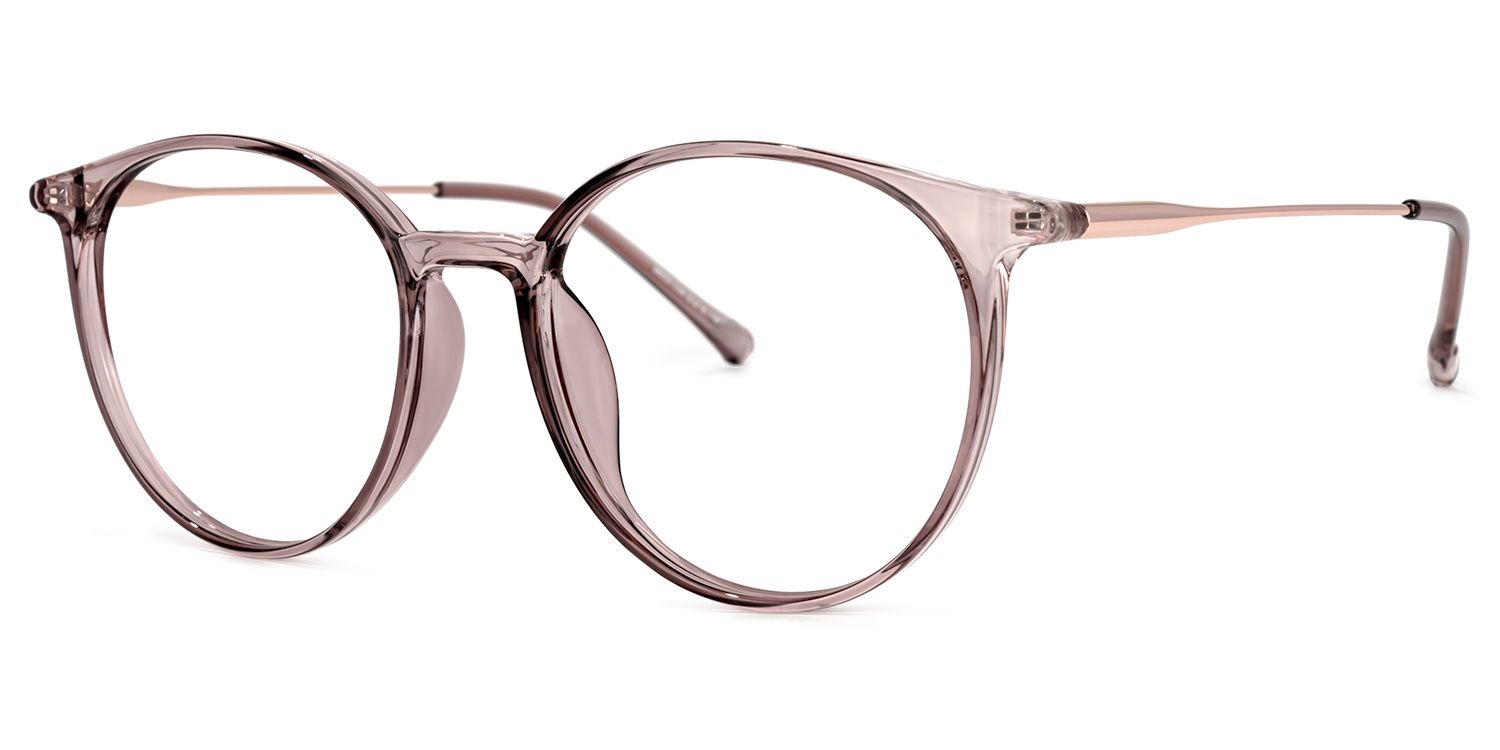 Ohnicio Lunettes rondes Purple Cristal1