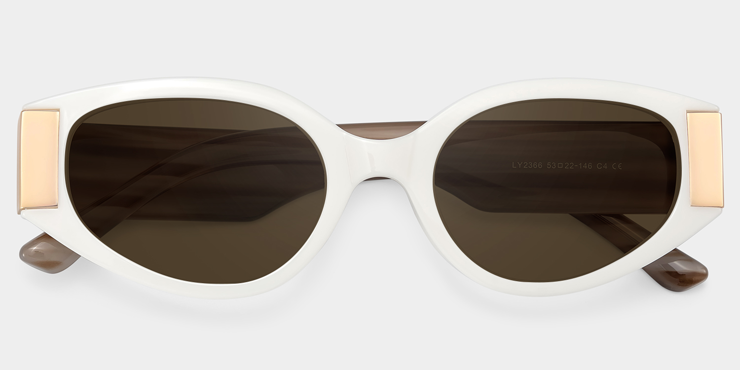 Havana Blanc Cateye Solaires2