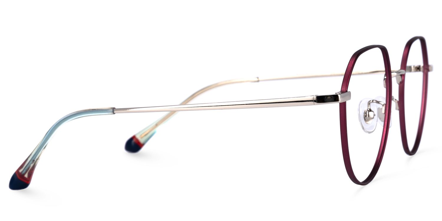 Sada Lunettes géométriques purpre2