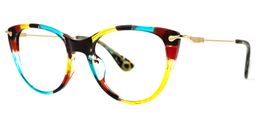 Clement Floral Cat-eye lunettes2