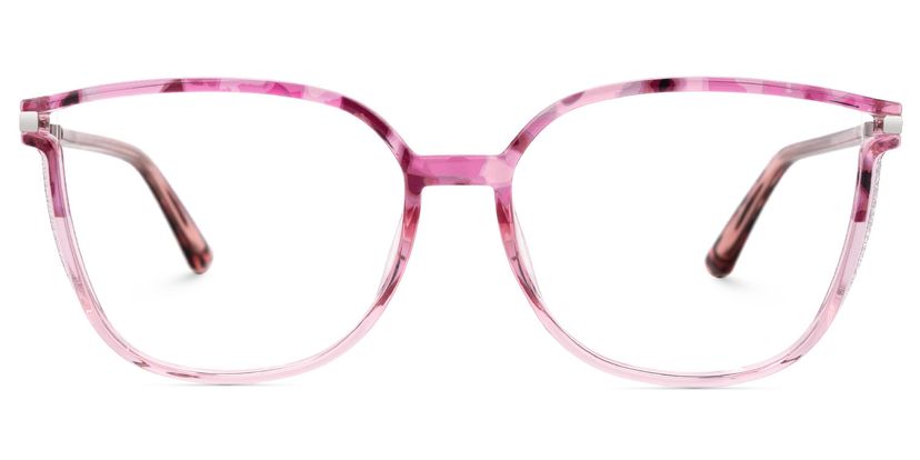 Rodz Rose-Floral Carré lunettes