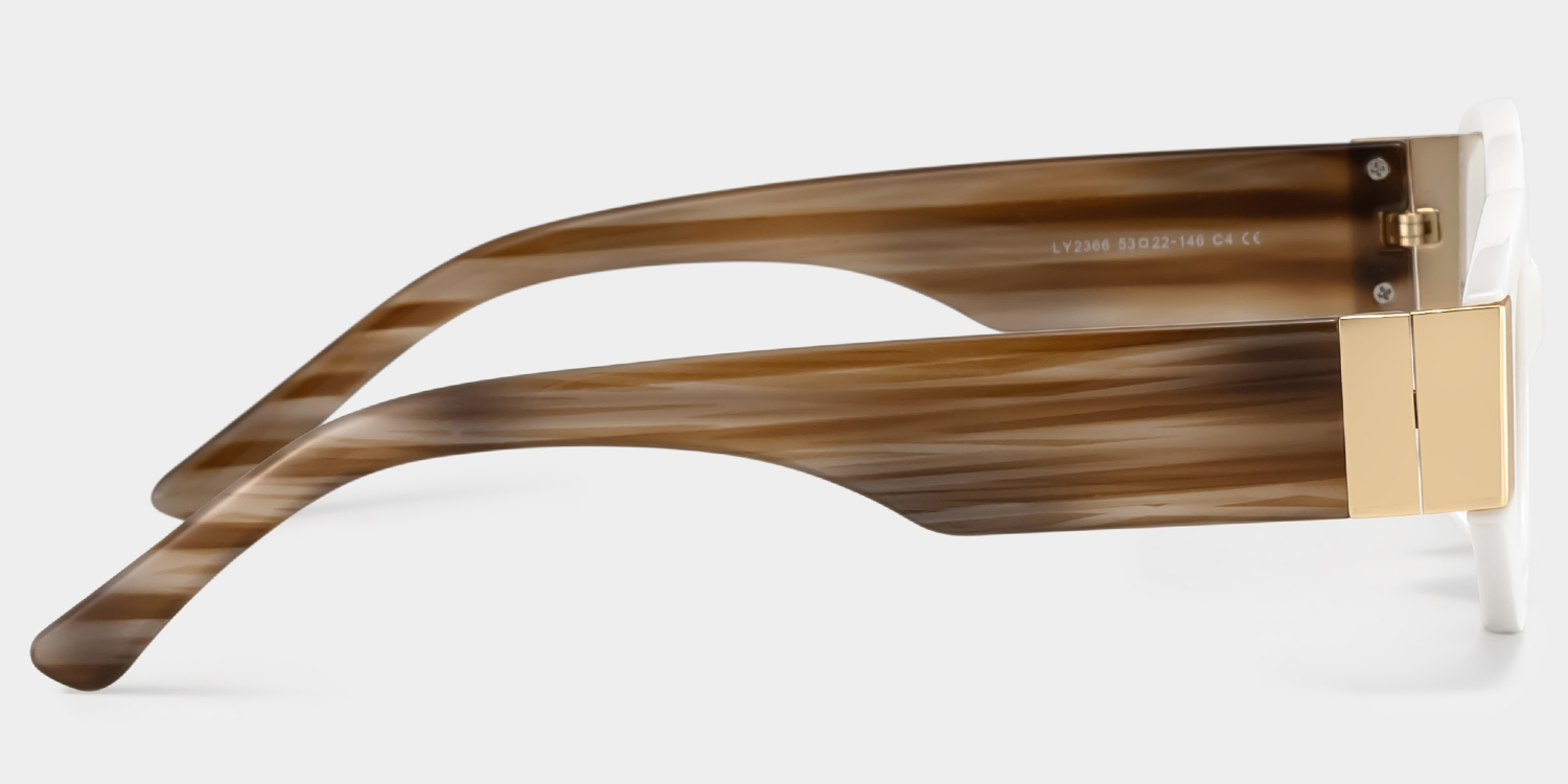 Havana Blanc Cateye Solaires4