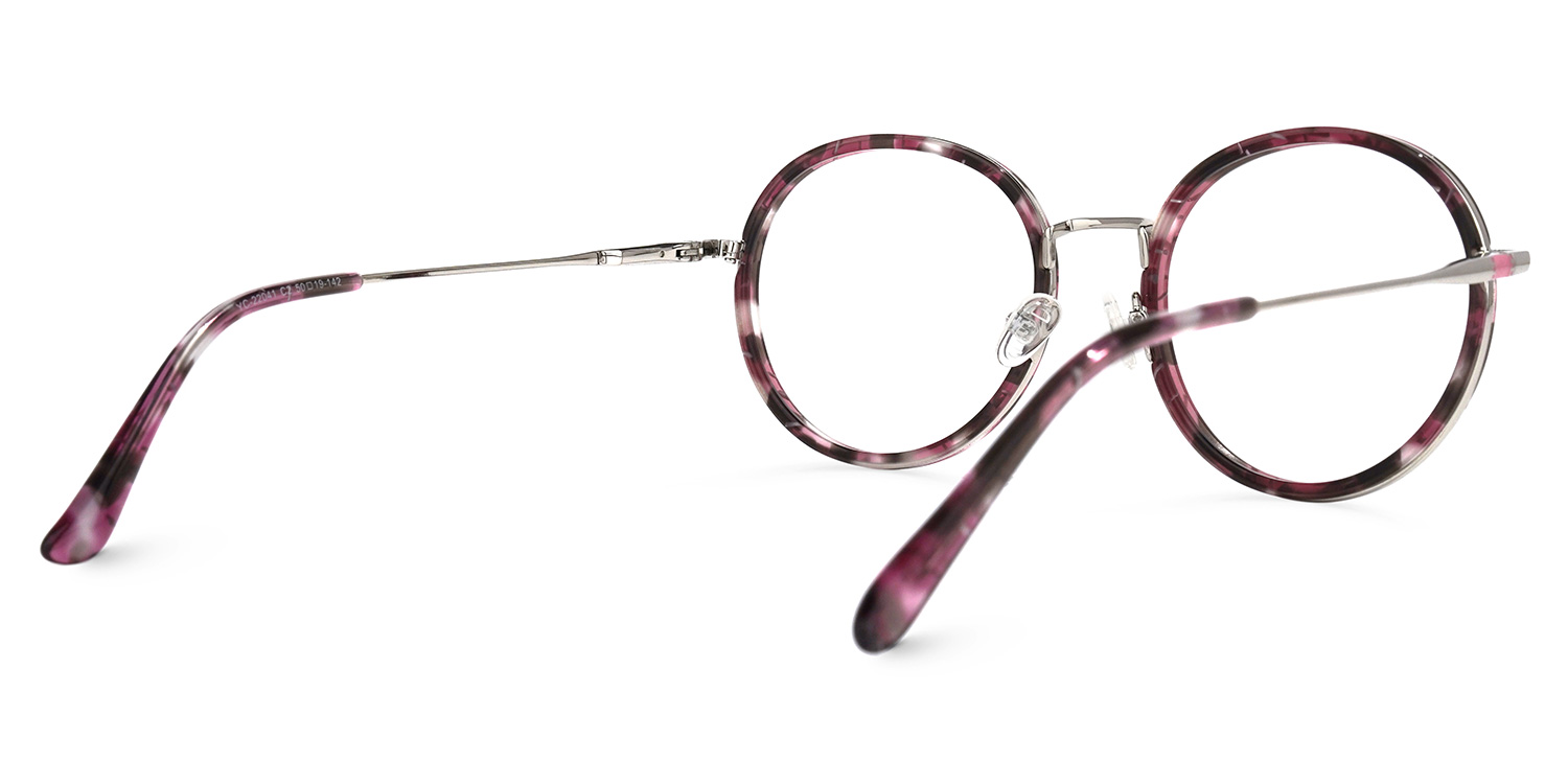 Allison Rouge Tortue Ronde Lunettes3