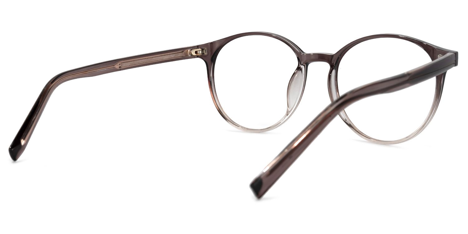 Obharnait Verres en cristal Marron3