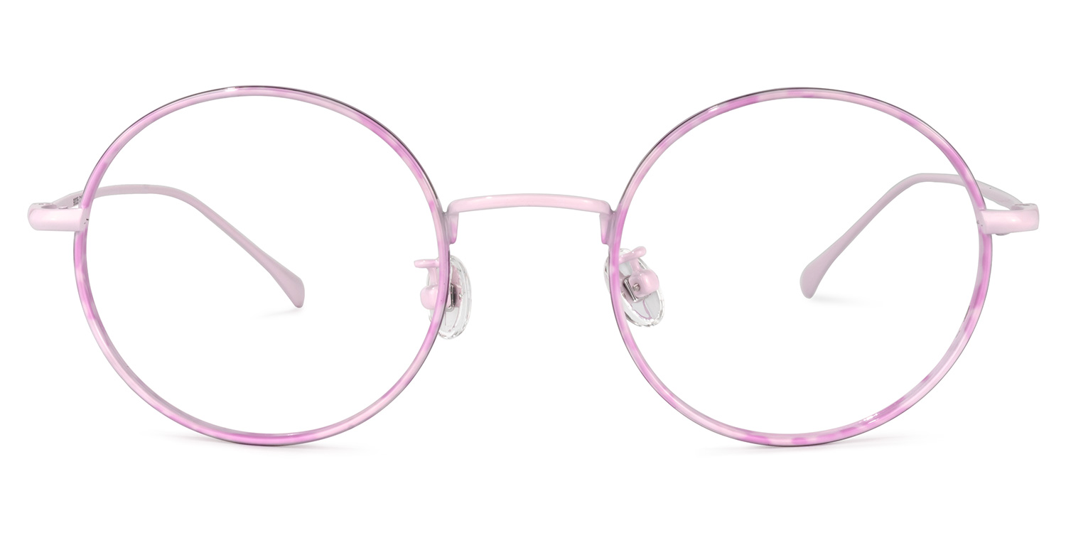 Oboth Rose Ronde Lunettes0