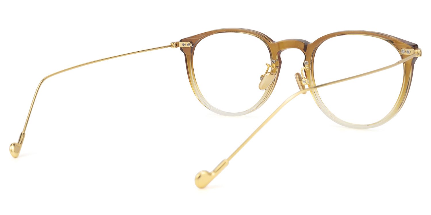 Maruchy Jaune Ronde Lunettes2