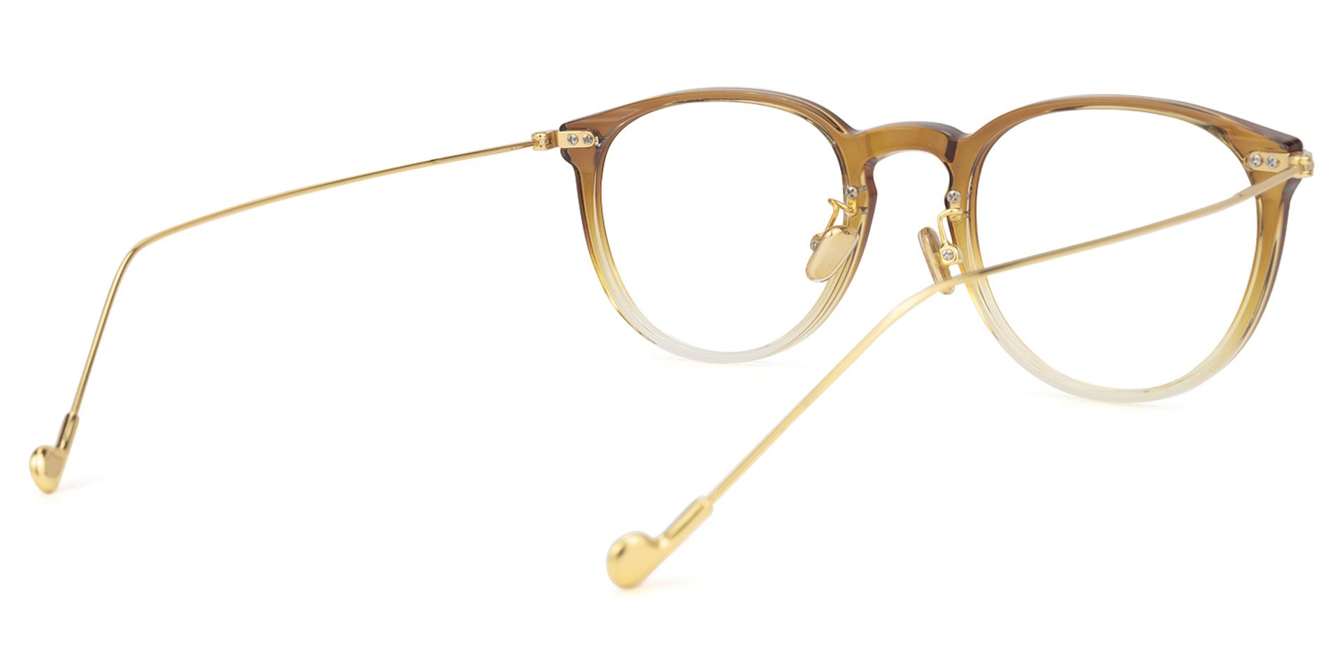 Maruchy Jaune Ronde Lunettes2