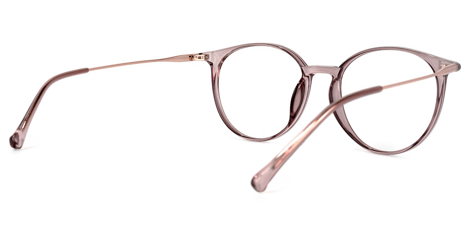 Ohnicio Lunettes rondes Purple Cristal3