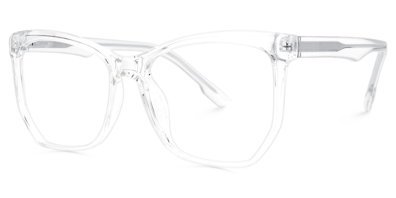Libby Cristal Géométrique Lunettes1